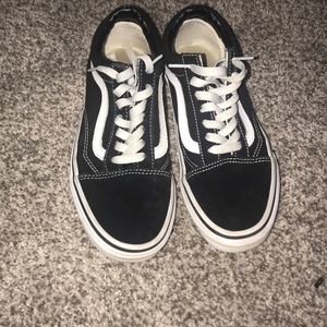 Black Old School Vans